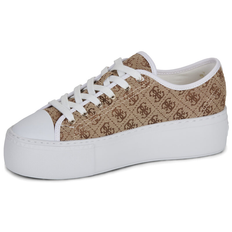 Guess JOEZI4 Beige Sneakers basse Donna - 4