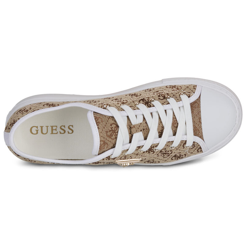 Guess JOEZI4 Beige Sneakers basse Donna - 6
