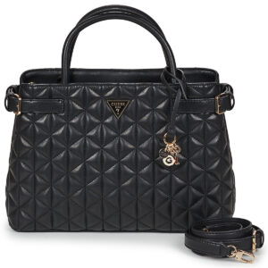 Donna Guess PAISLEIGH GIRLFRIEND SATCHEL Nero Borsetta Donna