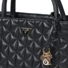 Donna Guess PAISLEIGH GIRLFRIEND SATCHEL Nero Borsetta Donna - 4