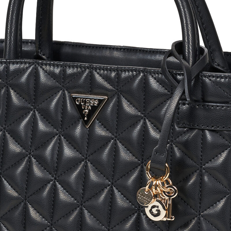 Donna Guess PAISLEIGH GIRLFRIEND SATCHEL Nero Borsetta Donna - 4