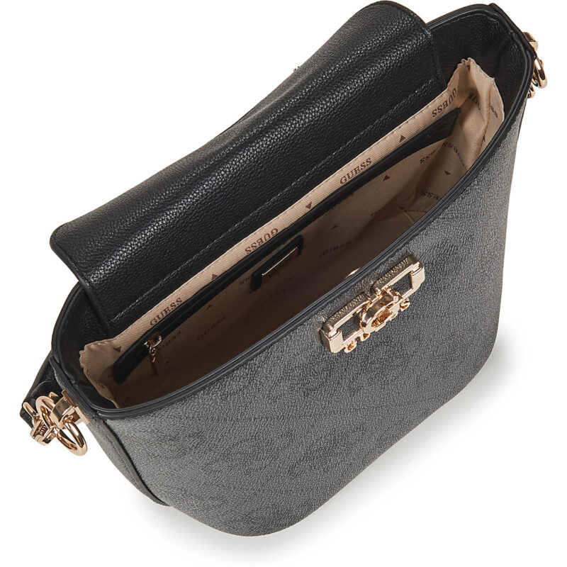 Guess KARNILLA LOGO BUCKET Nero Borsa a tracolla Donna - 5