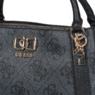 Donna Guess KARNILLA LOGO GFRIEND SATHEL Nero Borsetta Donna - 4
