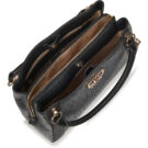 Donna Guess KARNILLA LOGO GFRIEND SATHEL Nero Borsetta Donna - 5