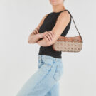 Guess MELINDA LOGO SHOULDER BAG Marrone Borse a spalla Donna - 6