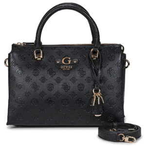 Donna Guess DITA MULTI COMP SATCHEL Nero Borsetta Donna