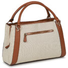 Donna Guess KARNILLA GIRLFRIEND SATCHEL Beige Borsetta Donna - 2