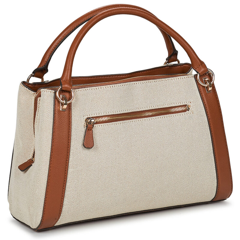 Donna Guess KARNILLA GIRLFRIEND SATCHEL Beige Borsetta Donna - 2