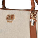 Donna Guess KARNILLA GIRLFRIEND SATCHEL Beige Borsetta Donna - 4