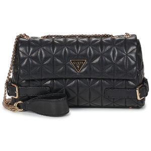 Guess PAISLEIGH CNVRTBLE XBODY FLAP Nero Borsa a tracolla Donna