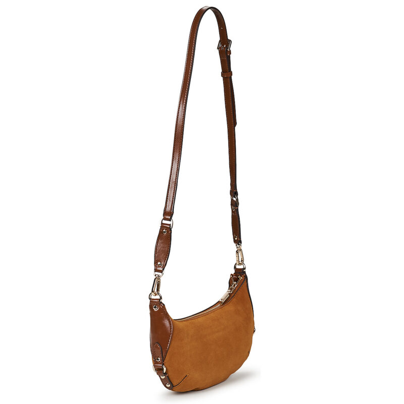 Guess MARSHA MINI CROSSBODY LEATHER Marrone Borse a spalla Donna - 3