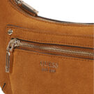 Guess MARSHA MINI CROSSBODY LEATHER Marrone Borse a spalla Donna - 4