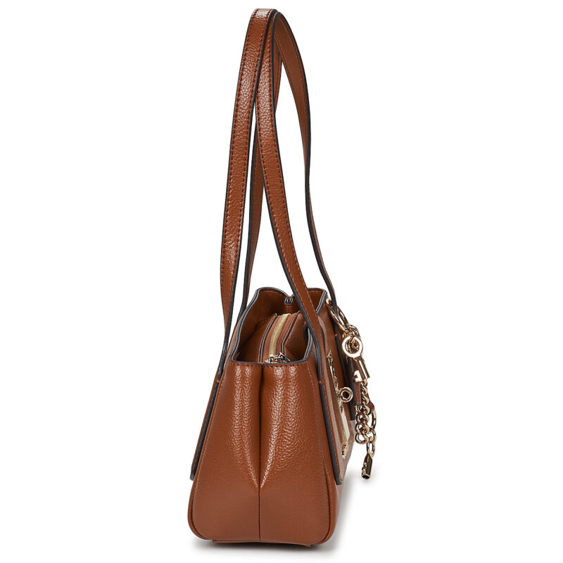 Guess BROOKE SHOULDER SATCHEL Marrone Borse a spalla Donna - 3