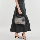 Donna Guess MELINDA LOGO TRI COMP SATCHEL Nero Borsetta Donna - 6