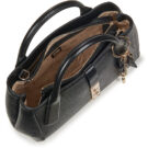 Donna Guess BROOKE HIGH SOCIETY SATCHEL Nero Borsetta Donna - 5
