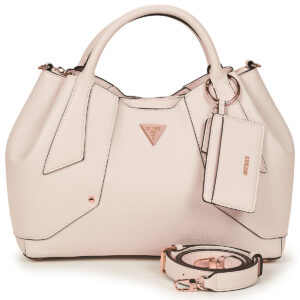Donna Guess DARCY GIRLFRIEND SATCHEL Bianco Borsetta Donna