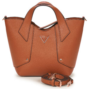 Donna Guess DARCY MINI TOTE Marrone Borsetta Donna