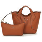 Frau Guess DARCY MINI TOTE Braun Borsetta Donna - 4