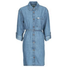 Abito corto Guess GJ LS DENIM SHIRT Blu Abiti corti Donna - 1