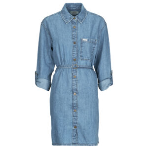 Abito corto  Guess  GJ LS DENIM SHIRT  Blu -  Abiti corti Donna