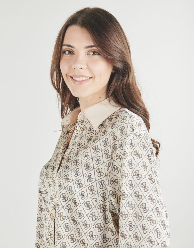 Camicia Guess LS ALEXANDRA Multicolore Camicie Donna - 5