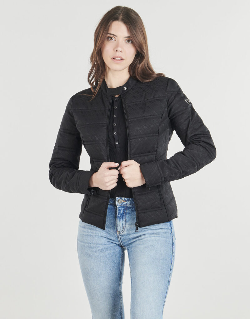 Piumino  Guess  NEW VONA LOGO  Nero -   Piumini Donna - 2