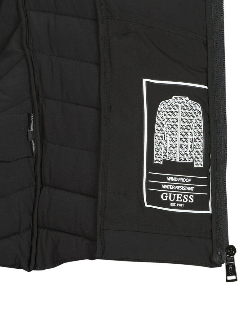 Piumino  Guess  NEW VONA LOGO  Nero -   Piumini Donna - 6