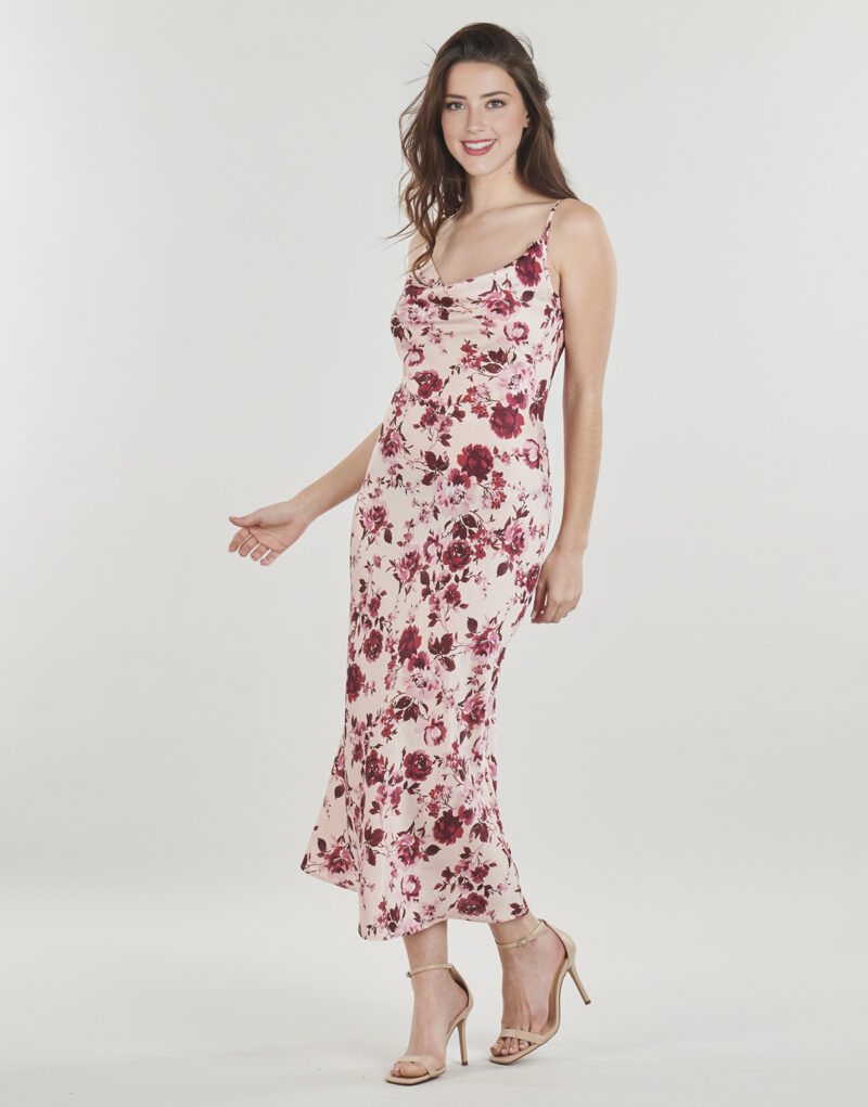 Kleiden Guess NEUES AKILINA mehrfarbiges langes Kleid f&uuml;r Damen - 3