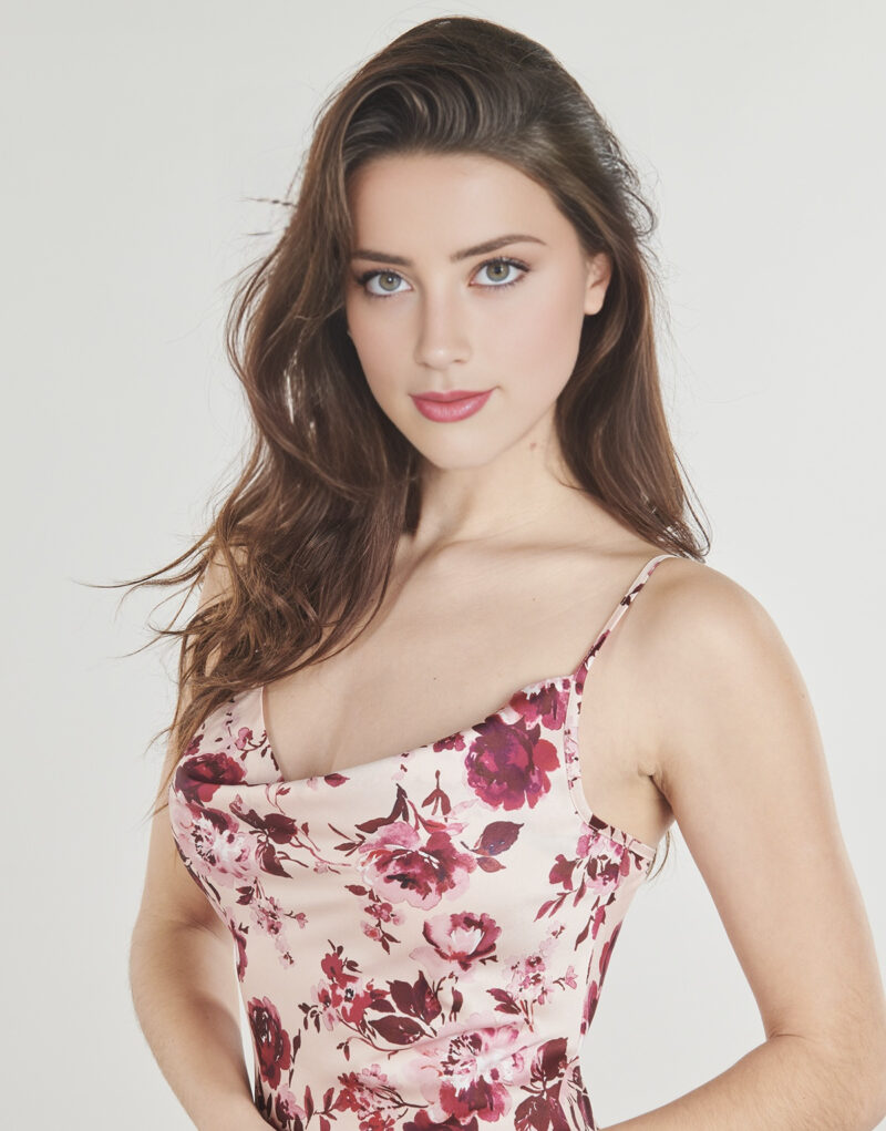 Kleiden Guess NEUES AKILINA mehrfarbiges langes Kleid f&uuml;r Damen - 5