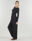 T-shirts a maniche lunghe Guess LS SCOOP BACK NADENE Nero T-shirts a maniche lunghe Donna - 3