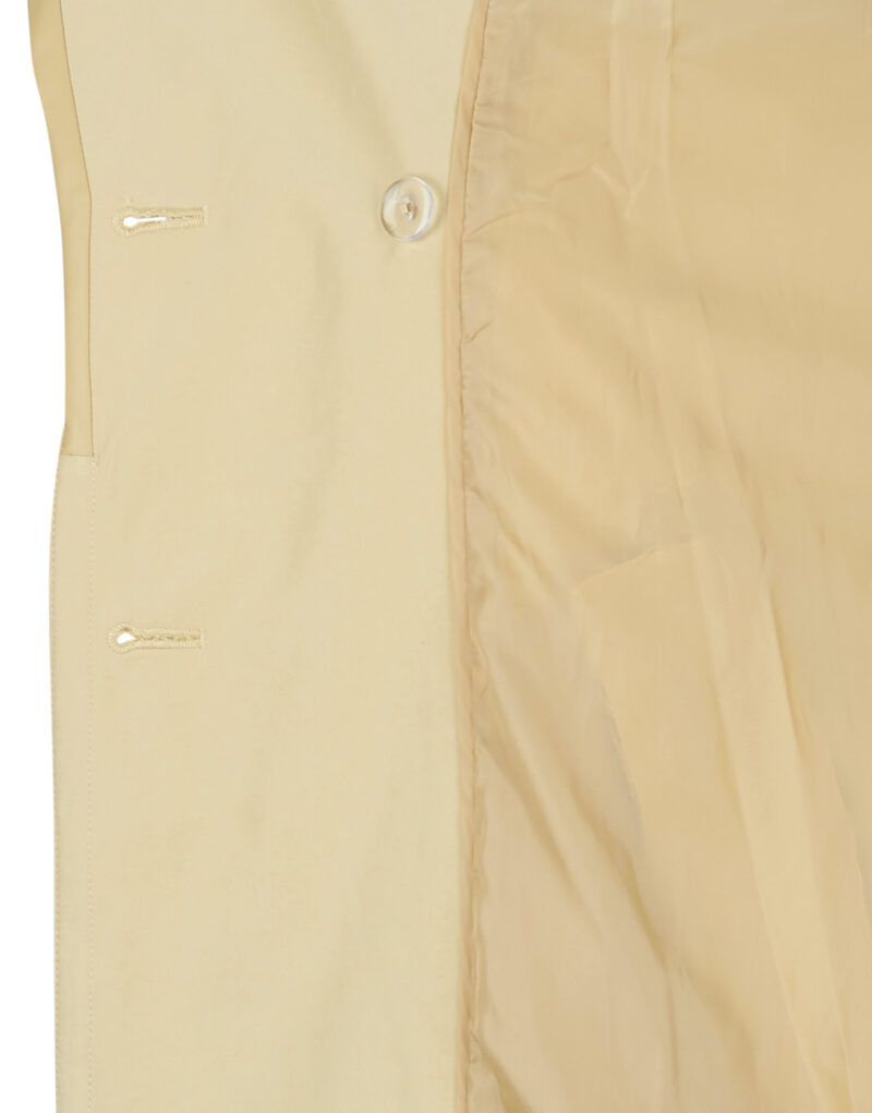 Trench Guess JENNY PU DETAILS TRENCH Beige Trench Femme - 6
