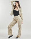 Pantaloni Sportivi Guess MAYA 4G WIDE LEG Beige Pantaloni Sportivi Donna - 3