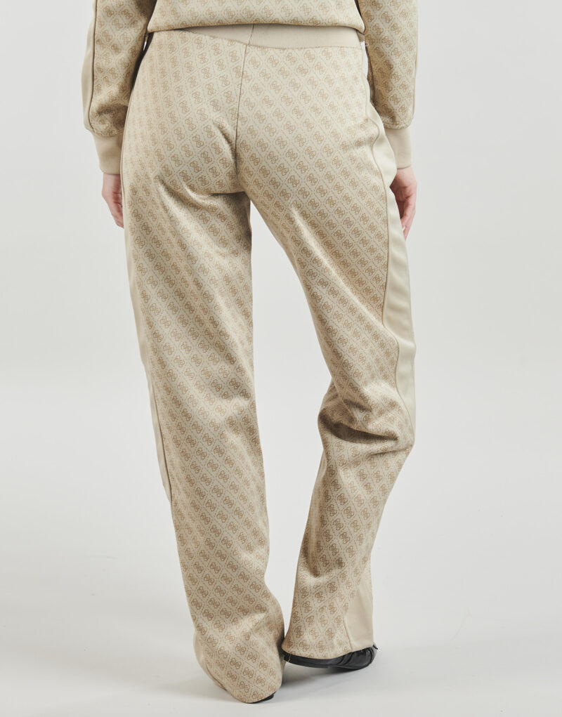Pantaloni Sportivi Guess MAYA 4G WIDE LEG Beige Pantaloni Sportivi Donna - 4
