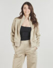 Giacca Sportiva Guess MAYA 4G FULLZIP Beige Giacche Sportive Donna - 2