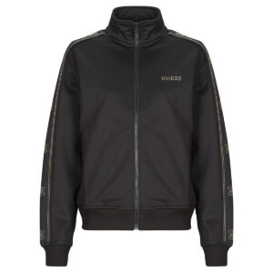 Giacca Sportiva  Guess  OCTAVIA HIGH NECK FULL-ZIP  Nero -   Giacche Sportive Donna