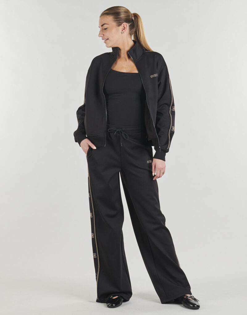 Pantaloni Sportivi Guess OCTAVIA WIDE LEG Nero Pantaloni Sportivi Donna - 2