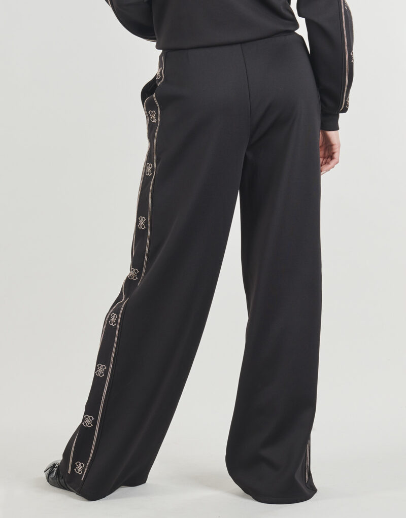 Pantaloni Sportivi Guess OCTAVIA WIDE LEG Nero Pantaloni Sportivi Donna - 4
