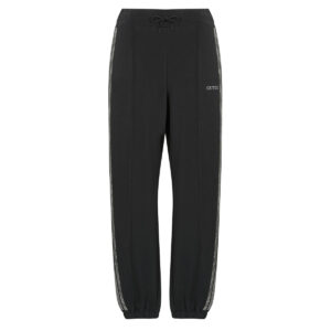Pantaloni Sportivi  Guess  BERTHE CUFFED  Nero -   Pantaloni Sportivi Donna
