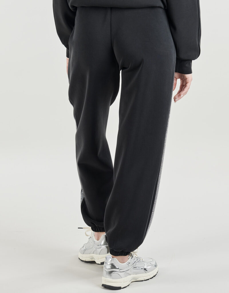 Pantaloni Sportivi Guess BERTHE CUFFED Nero Pantaloni Sportivi Donna - 4