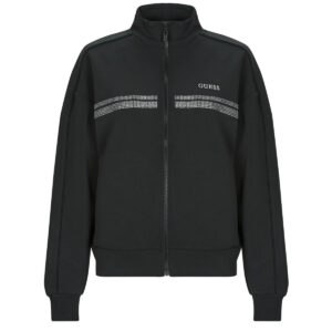 Giacca Sportiva  Guess  BERTHE HIGH NECK FULL-ZIP  Nero -   Giacche Sportive Donna