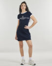 Abito corto Guess MILA SS SHORT DRESS Marine Abiti corti Donna - 2