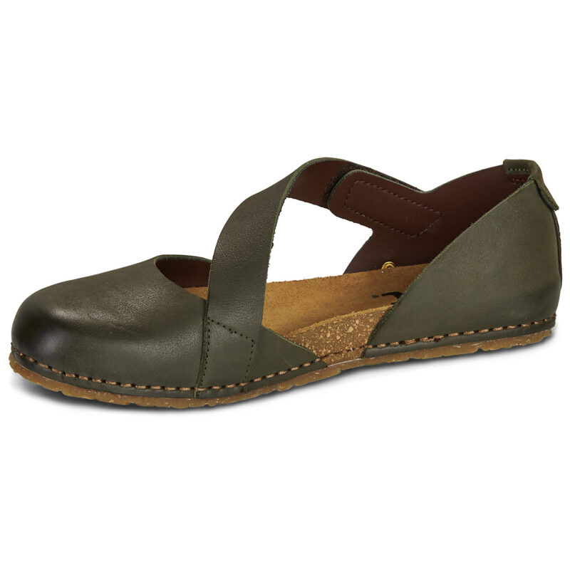 Art CRETA Kaki Ballerine Donna - 4
