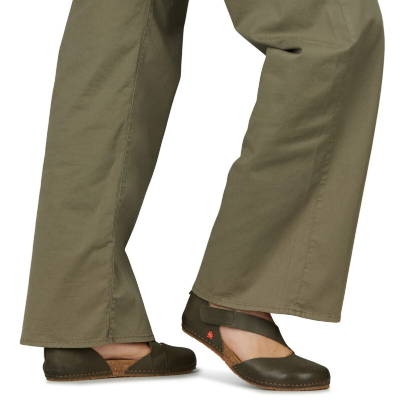 Art CRETA Kaki Ballerine Donna - 8