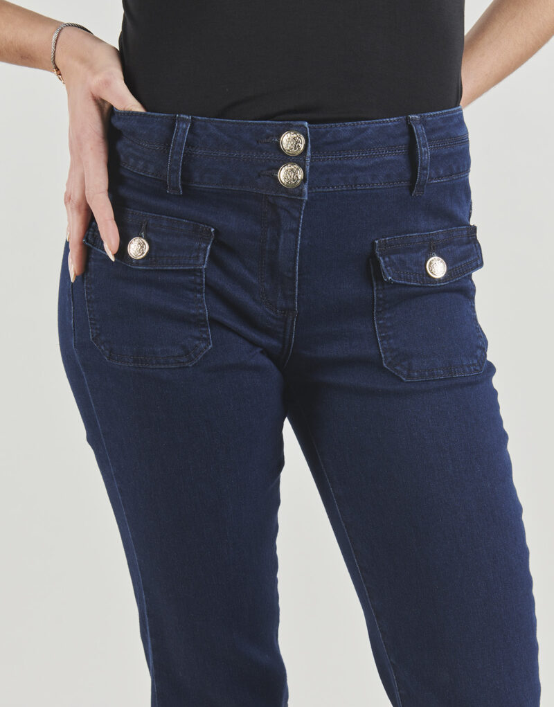 Bootcut jeans Morgan POLEN1 Blue Bootcut Jeans Women - 5