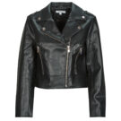 Leather jacketelle Morgan GZOOM Black Jackets in pelle Donna - 1