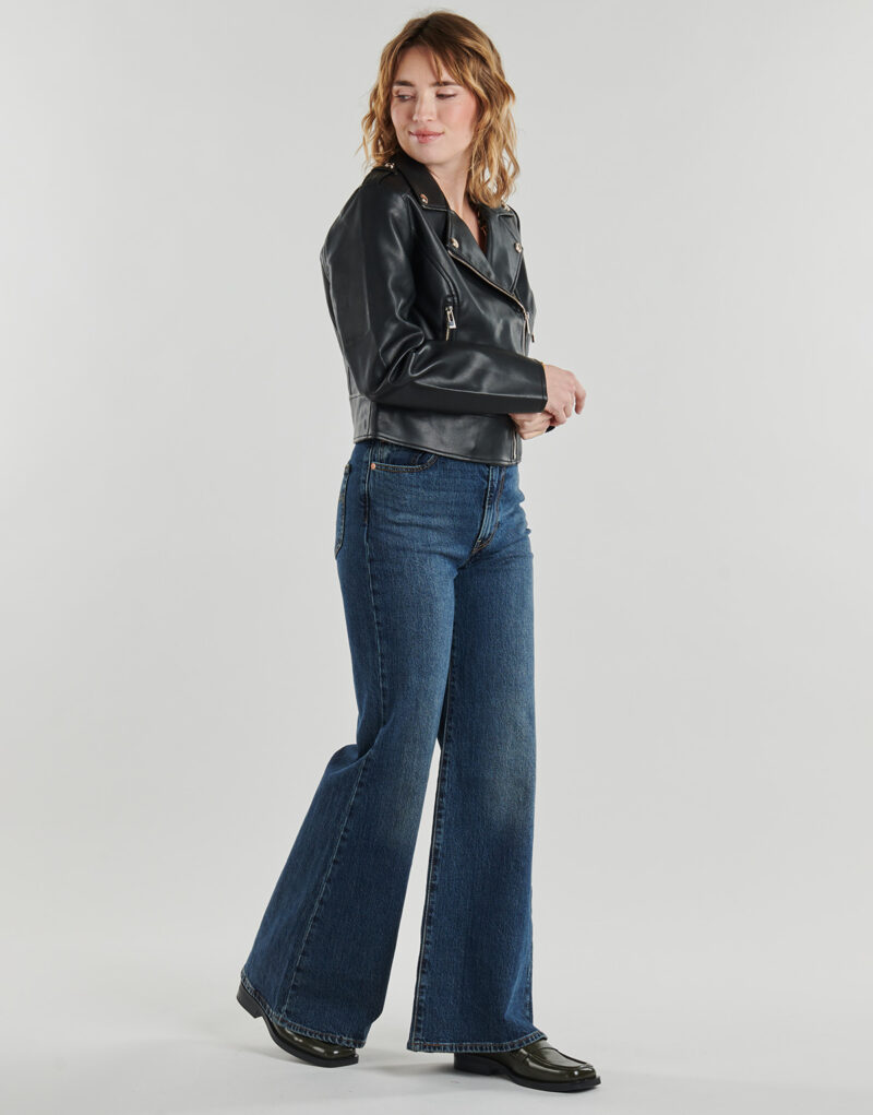 Leather jacketelle Morgan GZOOM Black Jackets in pelle Donna - 3