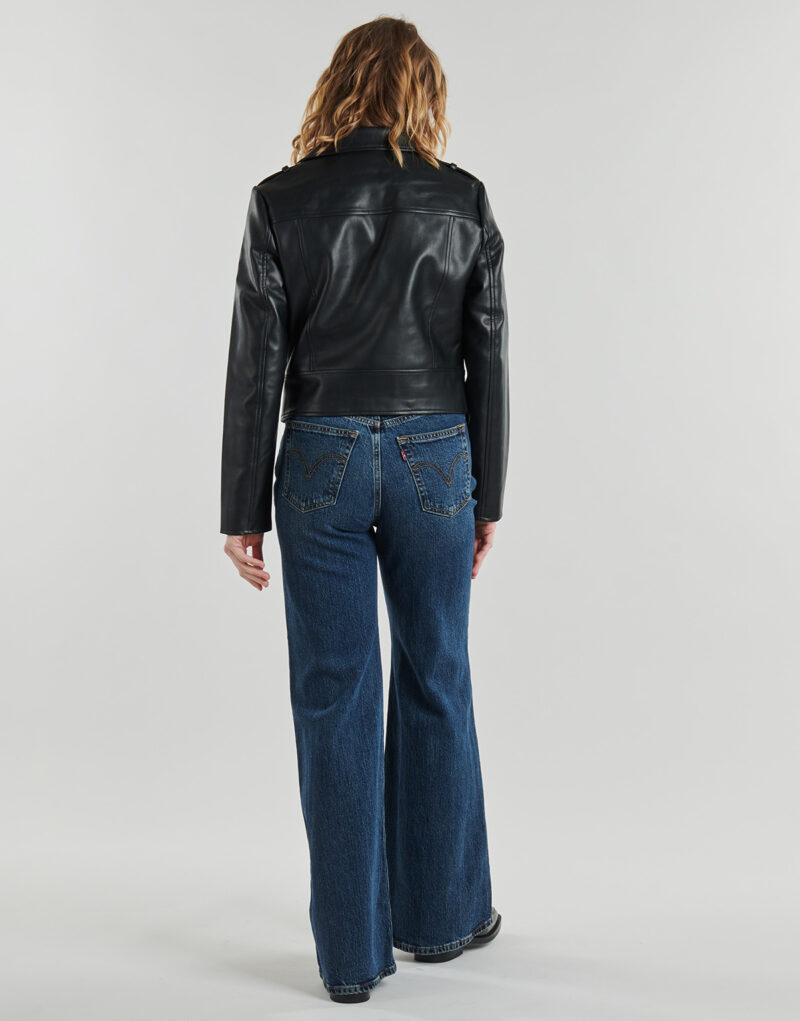 Leather jacketelle Morgan GZOOM Black Jackets in pelle Donna - 4