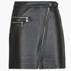 Gonne corte  Morgan  JRIBEL  Nero -  Gonne corte Abbigliamento Donna