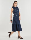Dress Morgan RNAUTICA Blue Long Dresses Women - 3