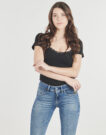 Blouse Morgan DAMOUR Black Women's Blouses - 2